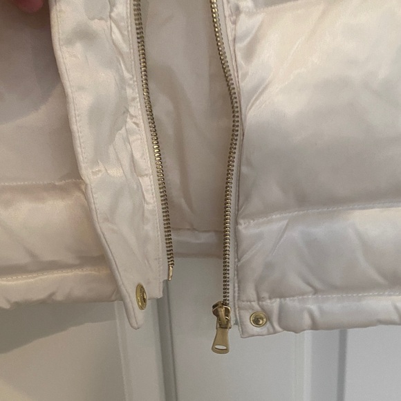 Talbots Ivory Quilted Vest - Picture 3 of 3